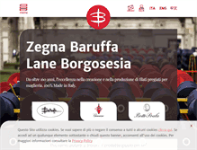 Tablet Screenshot of baruffa.com